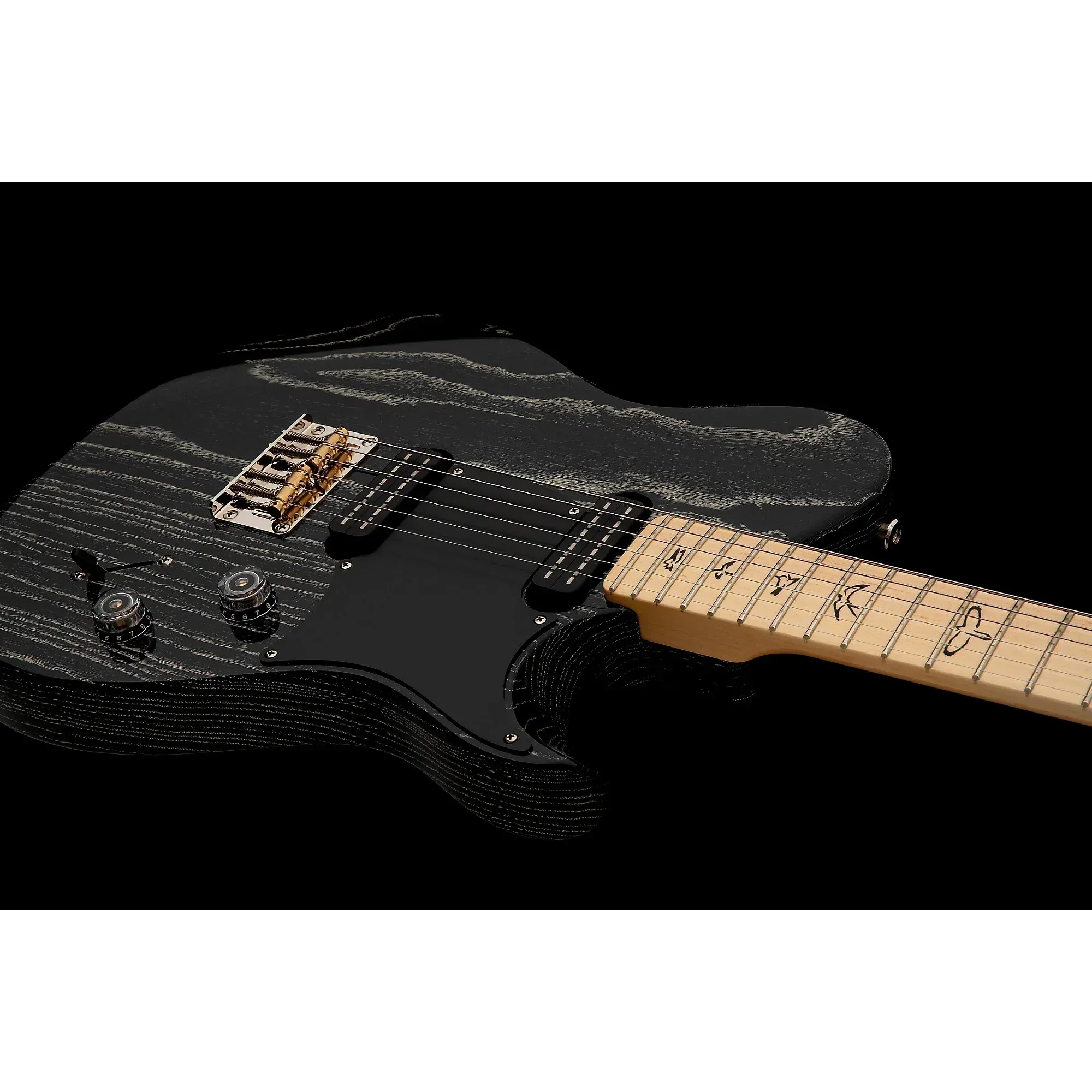 PRS NF 53 Electric Guitar, Maple Fretboard - Black Doghair — view 5