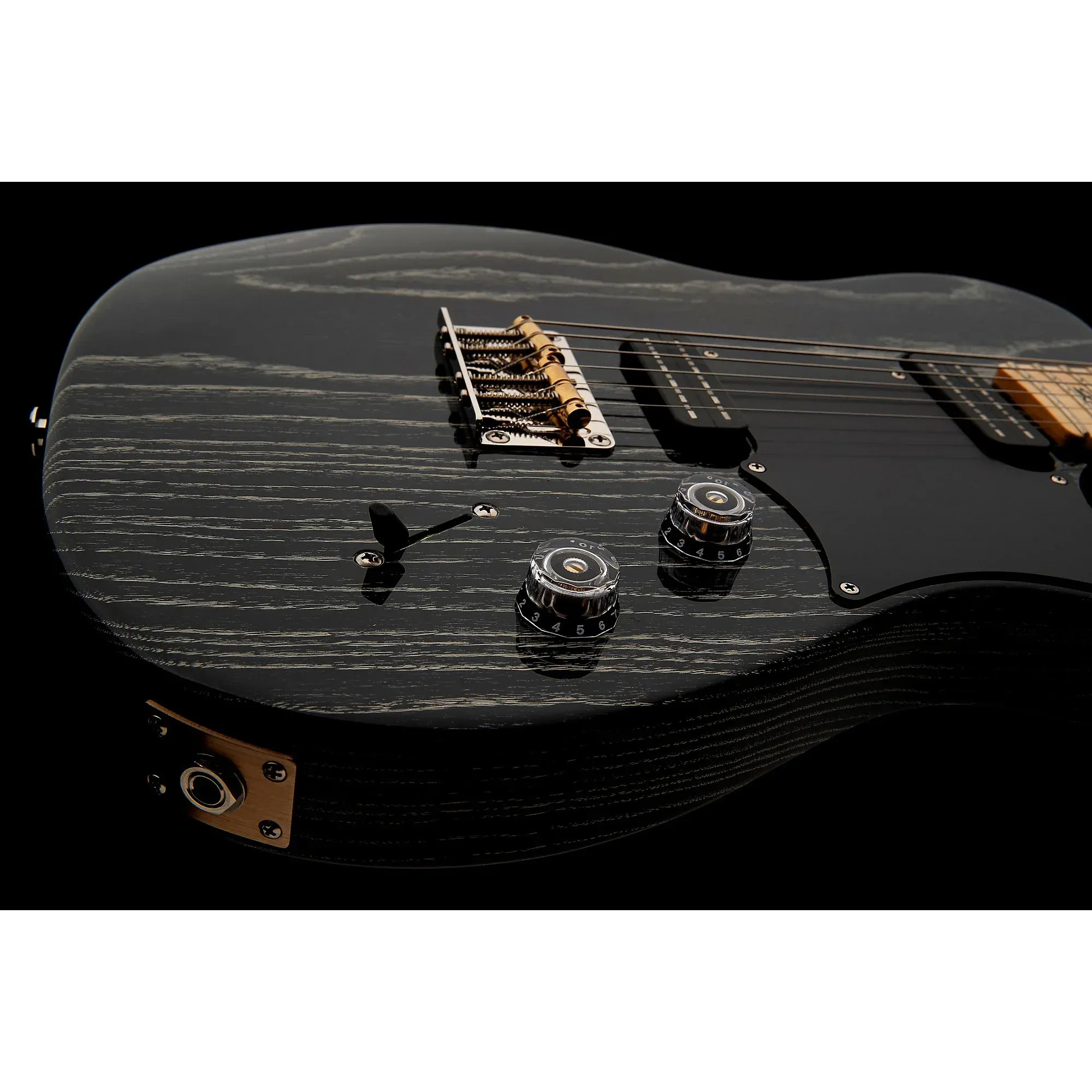 PRS NF 53 Electric Guitar, Maple Fretboard - Black Doghair — view 7