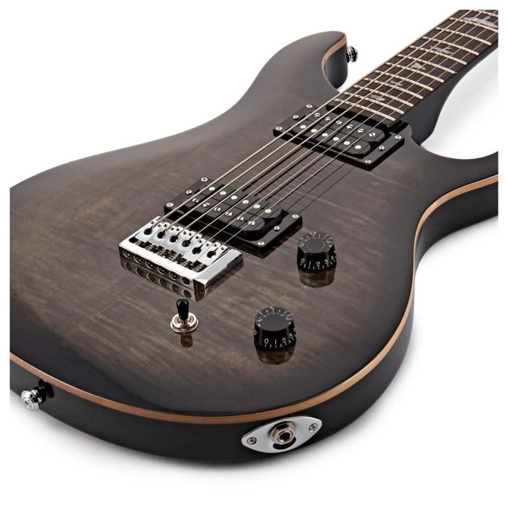 PRS SE 277CA Baritone Electric Guitar - Charcoal Burst — view 4