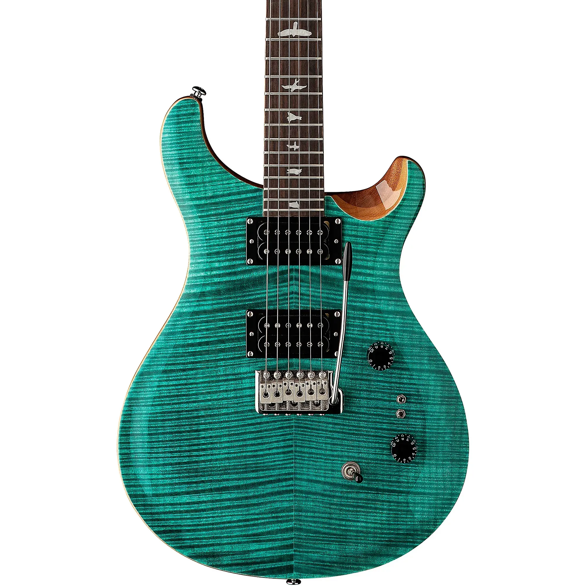 PRS SE Custom 24-08 Electric Guitar - Turquoise — view 1