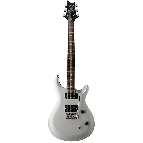 PRS SE CE24 Standard Satin Electric Guitar- Metallic Silver — view 3