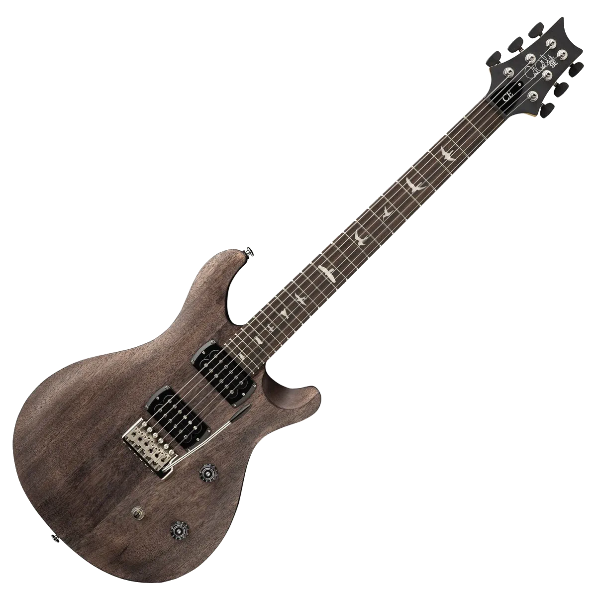 PRS SE CE24 Standard Satin Electric Guitar – Charcoal — view 2
