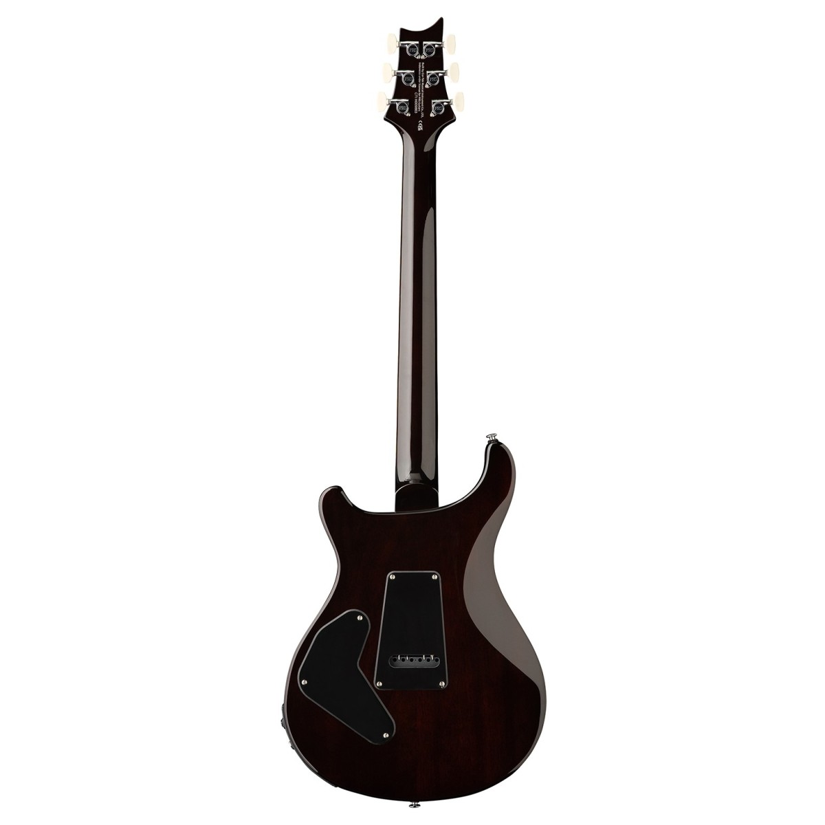 PRS SE Custom 24 Semi-Hollow Piezo Electric Guitar – Orange Tiger Smokeburst — view 4