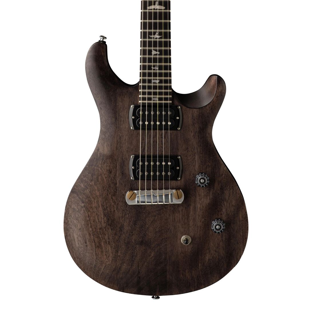 PRS SE CE24 Standard Stoptail Satin Electric Guitar – Charcoal — view 1