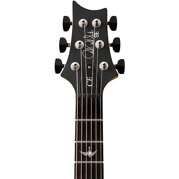 PRS SE CE24 Standard Stoptail Satin Electric Guitar – Charcoal — view 5