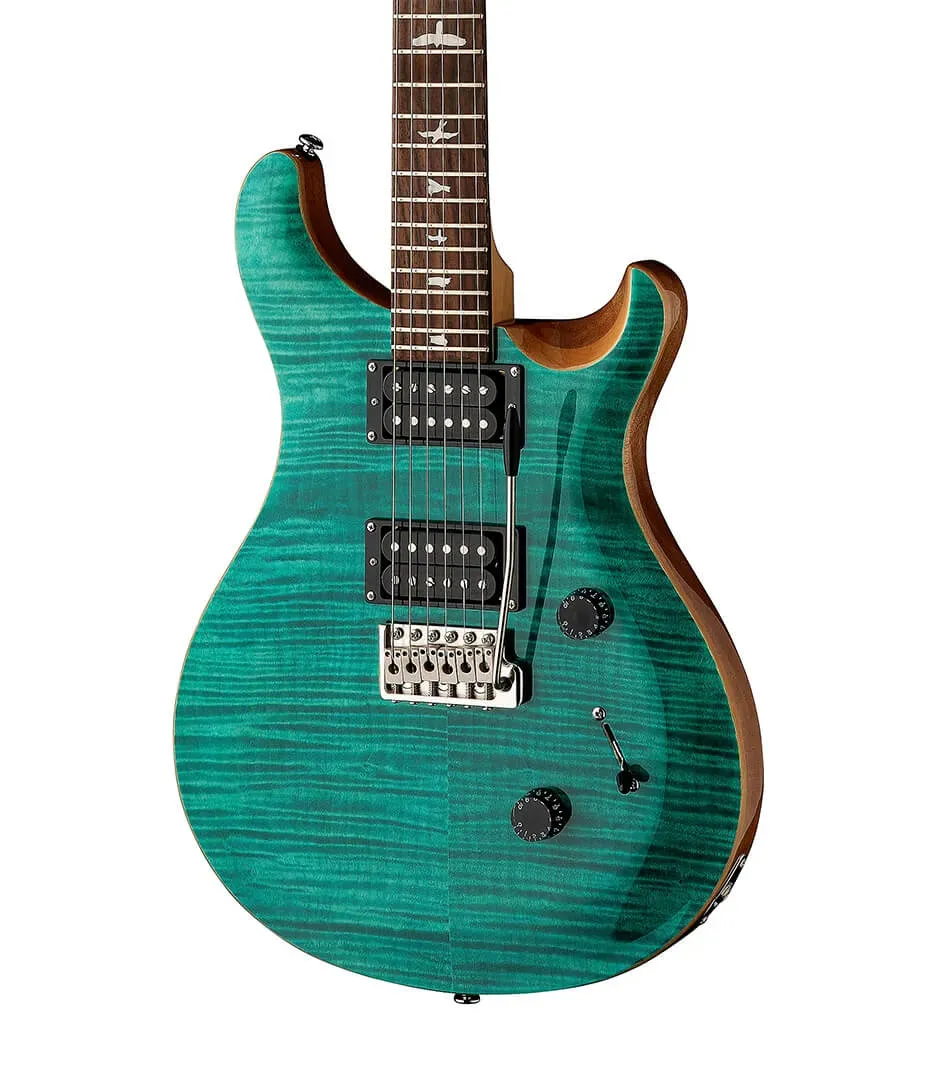 PRS SE Custom 24 Electric Guitar - Turquoise — view 2