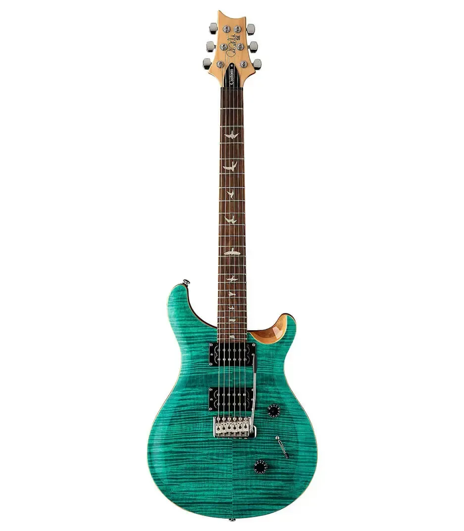 PRS SE Custom 24 Electric Guitar - Turquoise — view 3