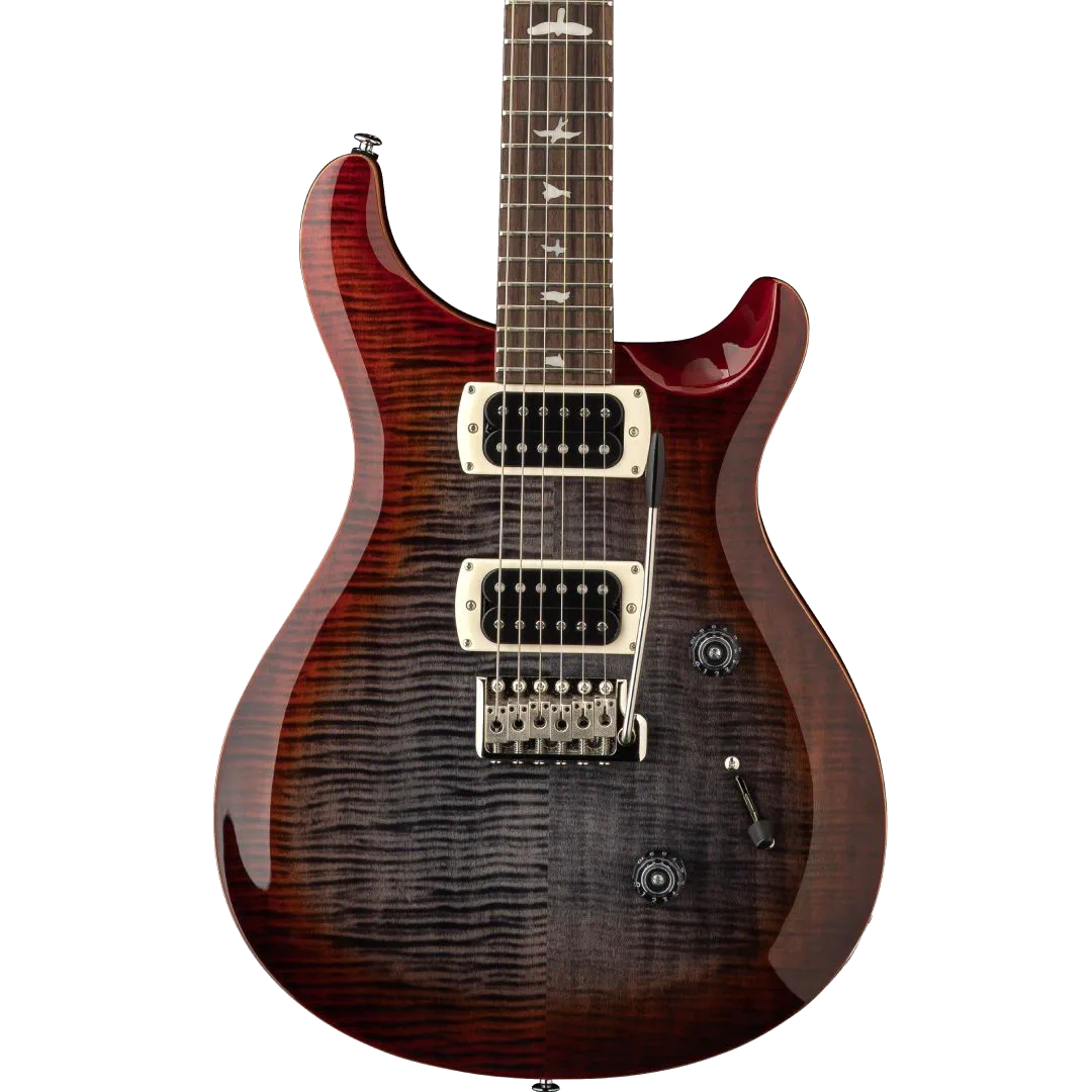 PRS SE Custom 24 Electric Guitar – Charcoal Cherry Burst — view 1