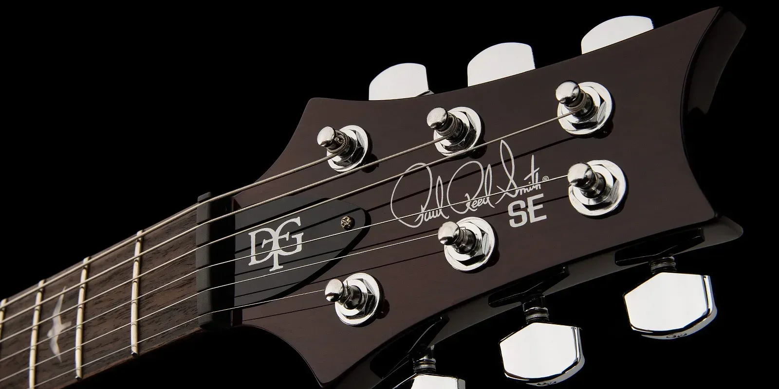 PRS SE DGT David Grissom Signature Solidbody Electric Guitar - McCarty Tobacco Sunburst — view 4