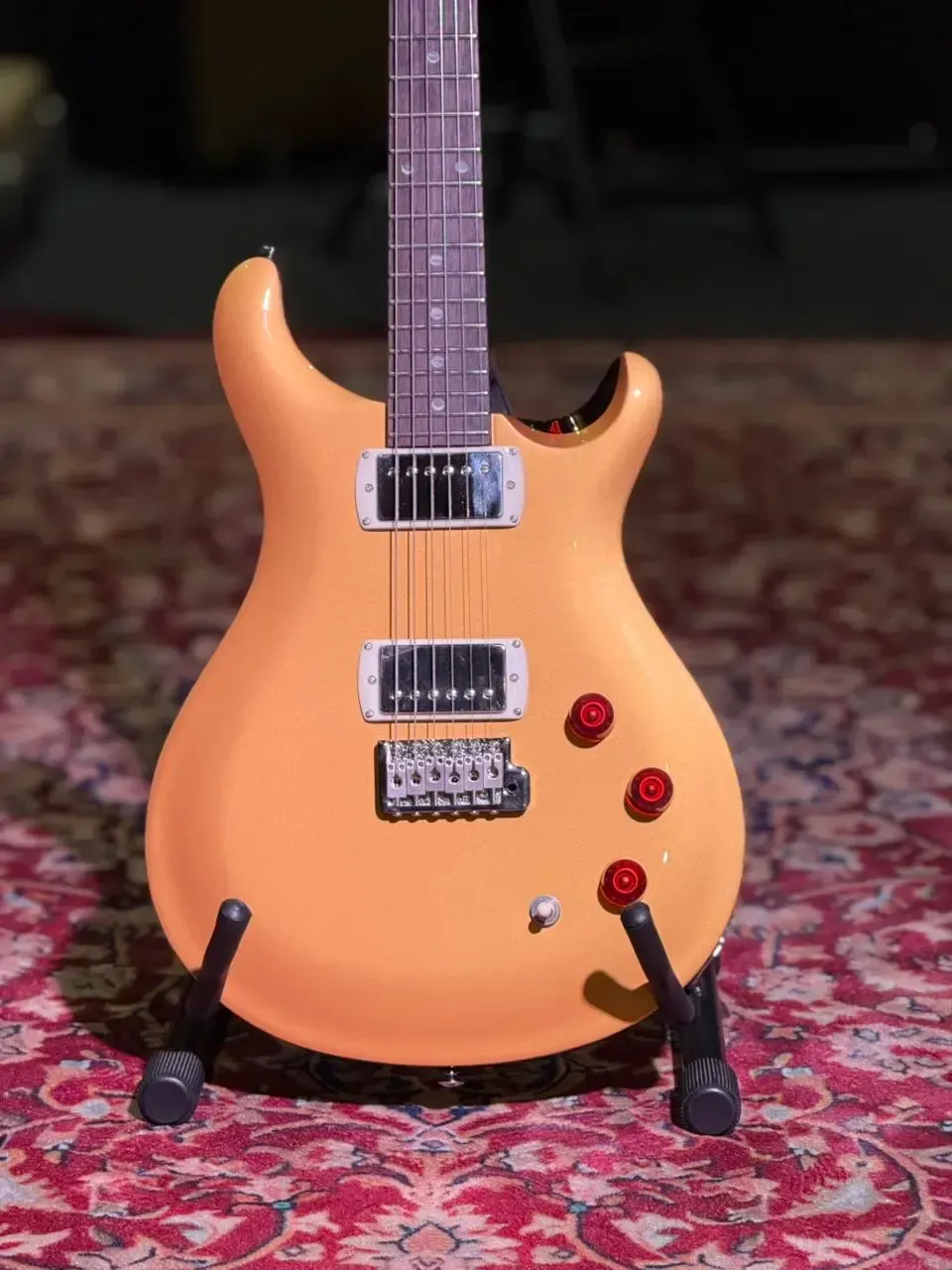PRS SE DGT David Grissom Solidbody Electric Guitar - Gold Top