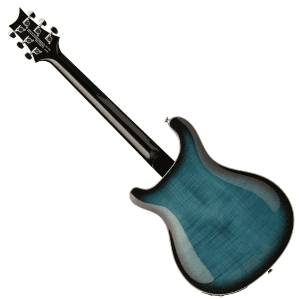 PRS SE Hollowbody II Piezo Electric Guitar – Peacock Blue — view 3