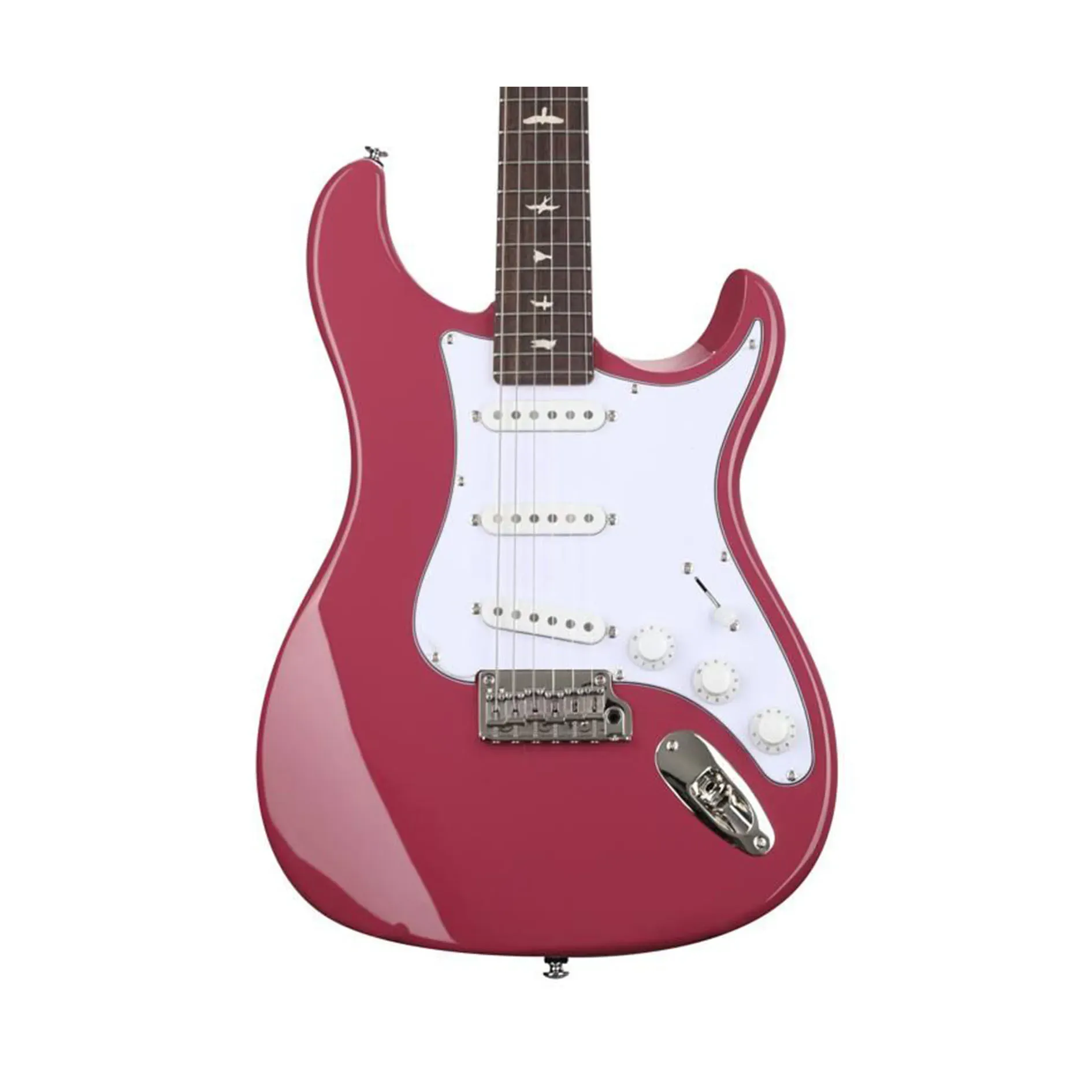 PRS SE Silver Sky Electric Guitar - Dragon Fruit with Rosewood Fingerboard — view 1