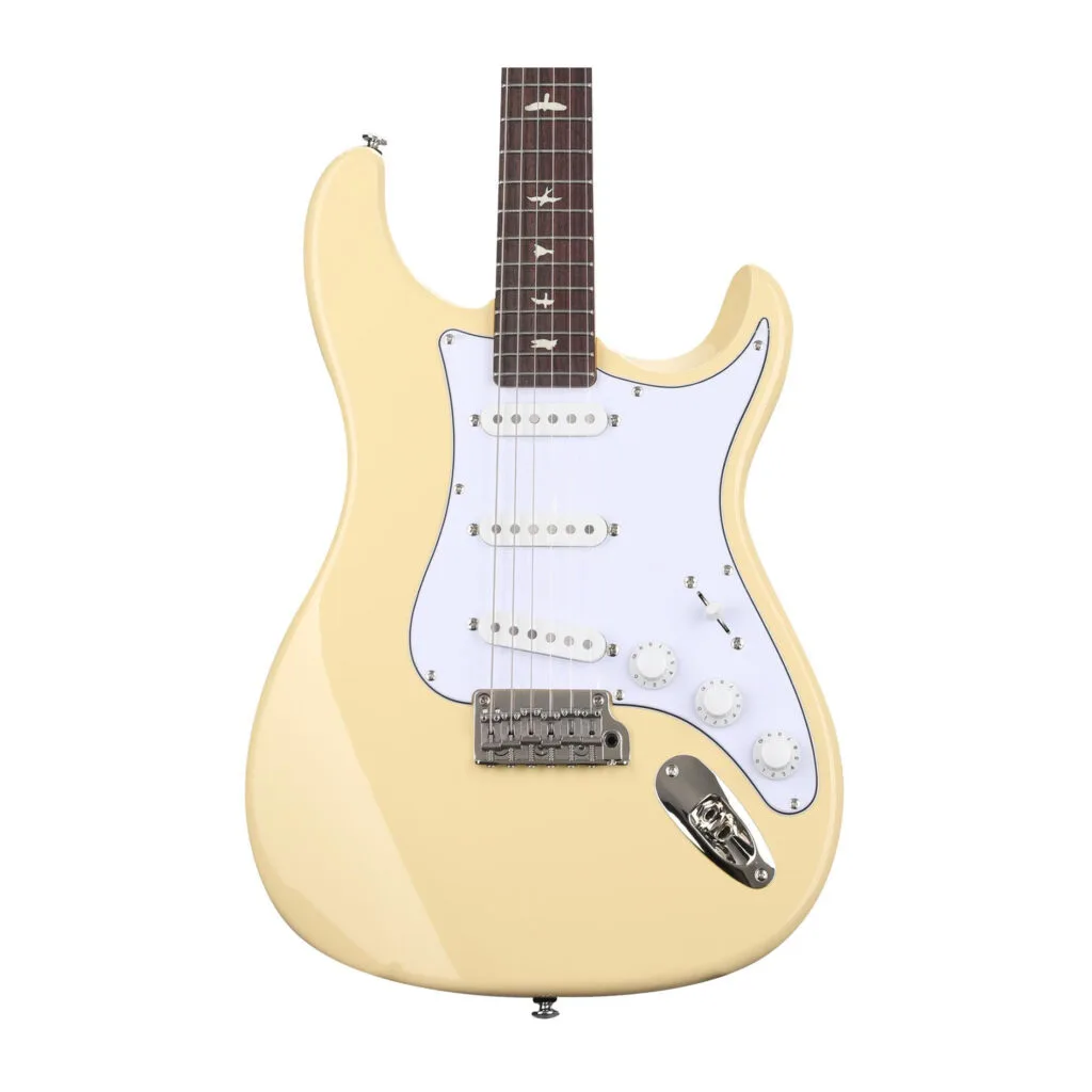 PRS SE Silver Sky Electric Guitar - Moon White with Rosewood Fingerboard — view 1