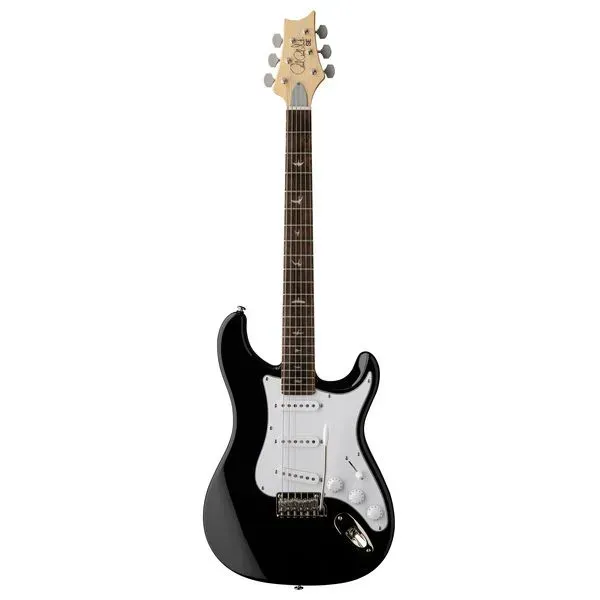 PRS SE Silver Sky Electric Guitar - Piano Black with Rosewood Fingerboard — view 2