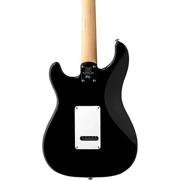PRS SE Silver Sky Electric Guitar - Piano Black with Rosewood Fingerboard — view 3