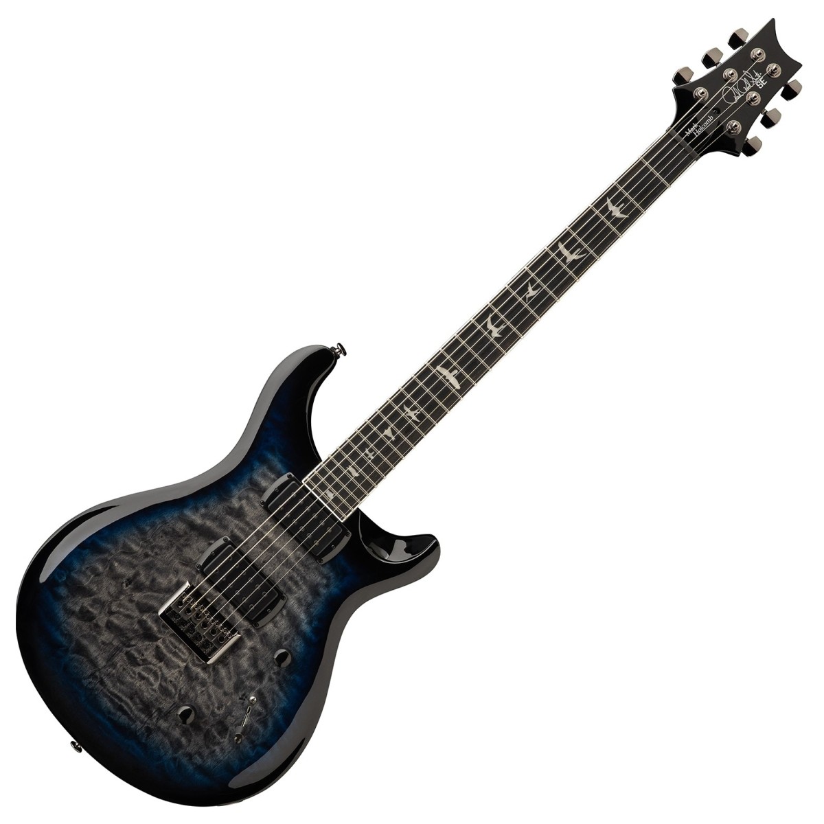 PRS SE Mark Holcomb Signature Electric Guitar – Holcomb Blue Burst — view 2