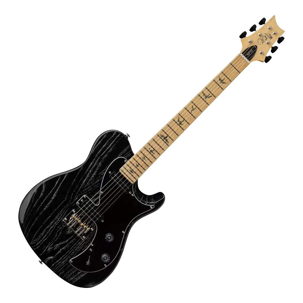 PRS SE NF 53 Electric Guitar – Black Doghair — view 2