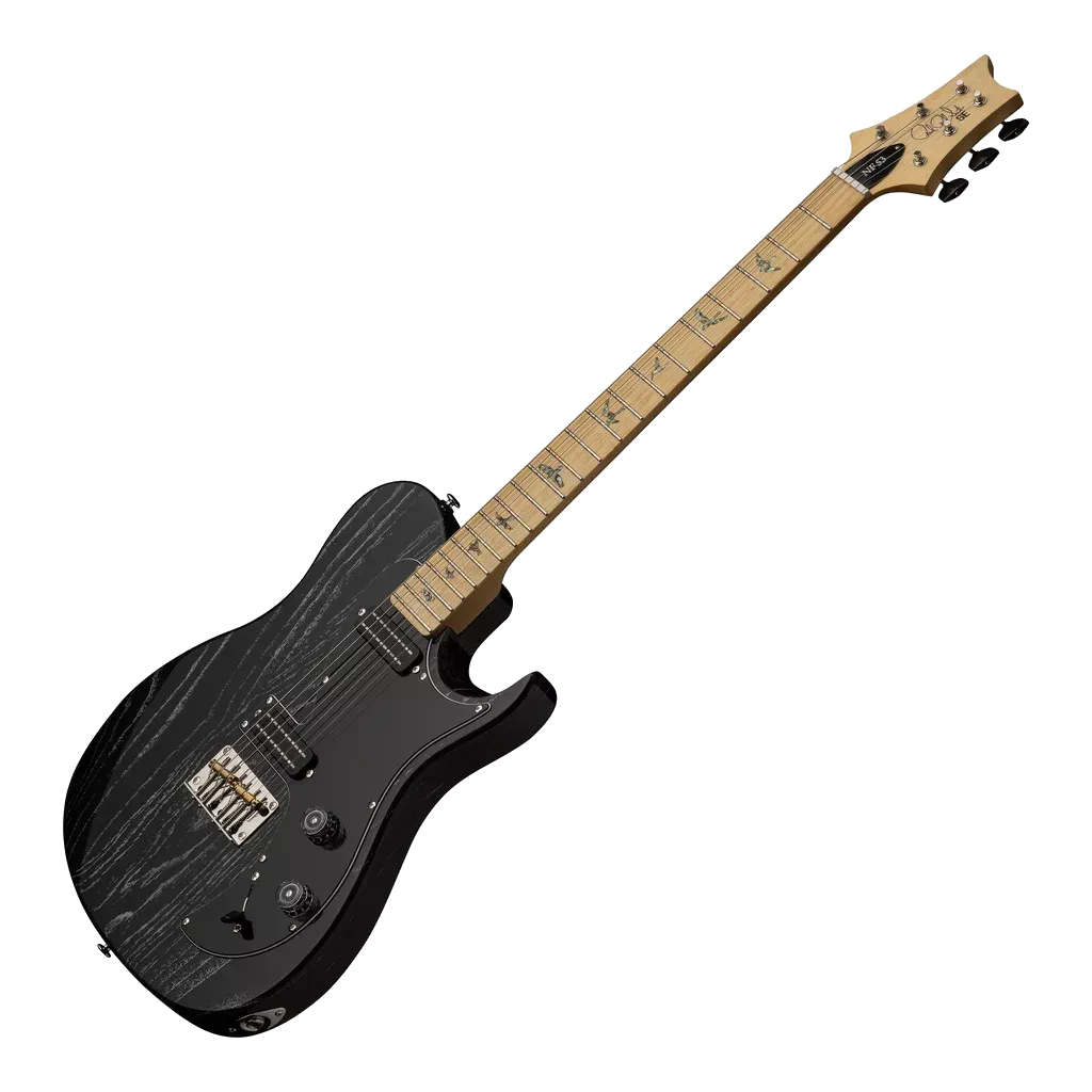 PRS SE NF 53 Electric Guitar – Black Doghair — view 3