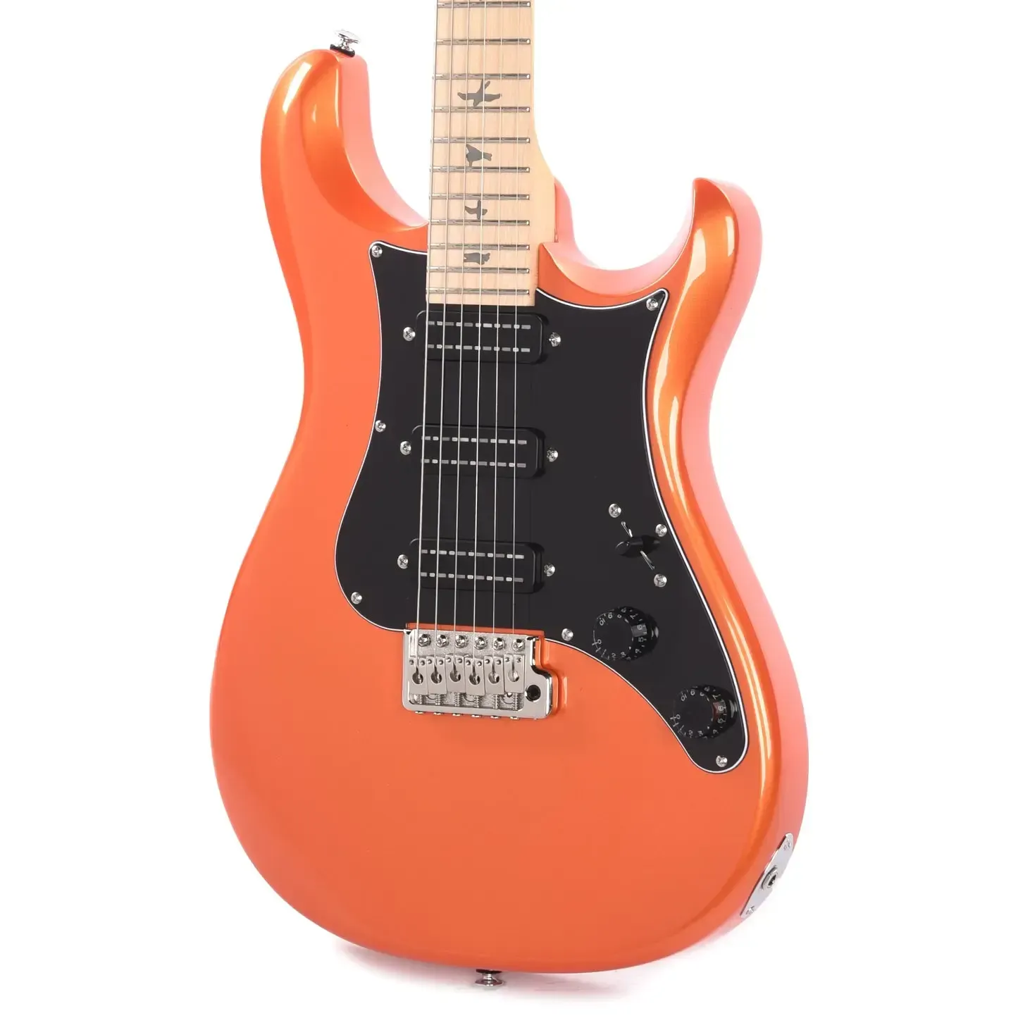 PRS SE NF 3 Electric Guitar – Metallic Orange — view 2