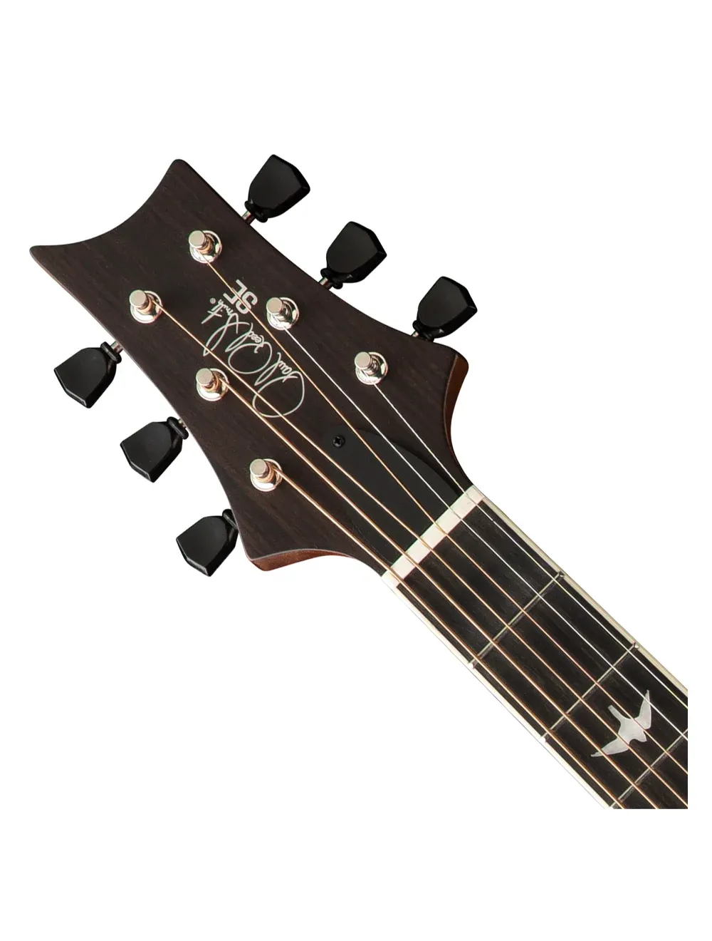 PRS SE P20 Parlor Acoustic-electric Guitar – Fire Red Burst — view 5