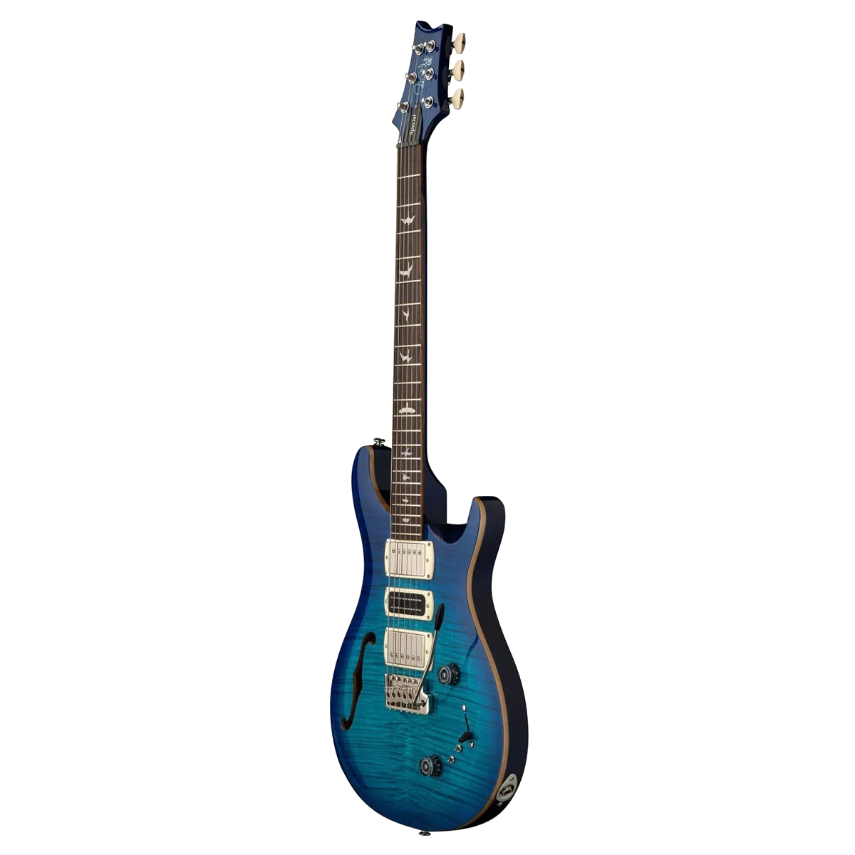 PRS SE Special Semi-Hollow Electric Guitar – Lake Blue — view 3