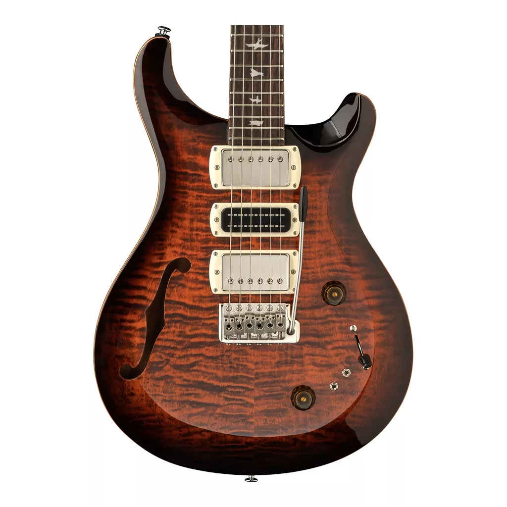 PRS SE Special Semi-Hollow Electric Guitar – Orange Tiger Smokeburst