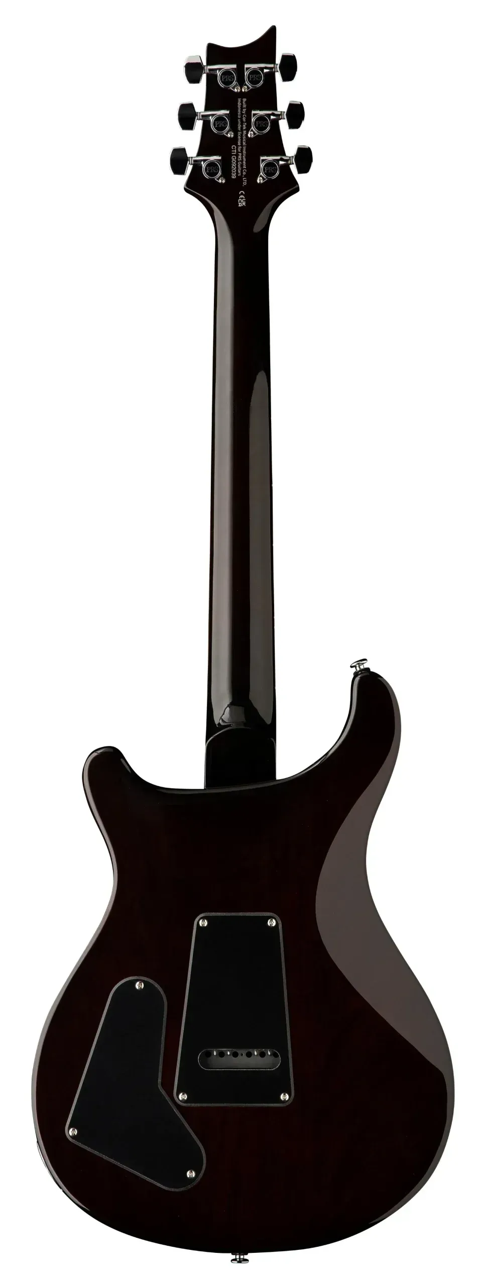 PRS SE Studio Electric Guitar - Orange Tiger Smokeburst — view 3