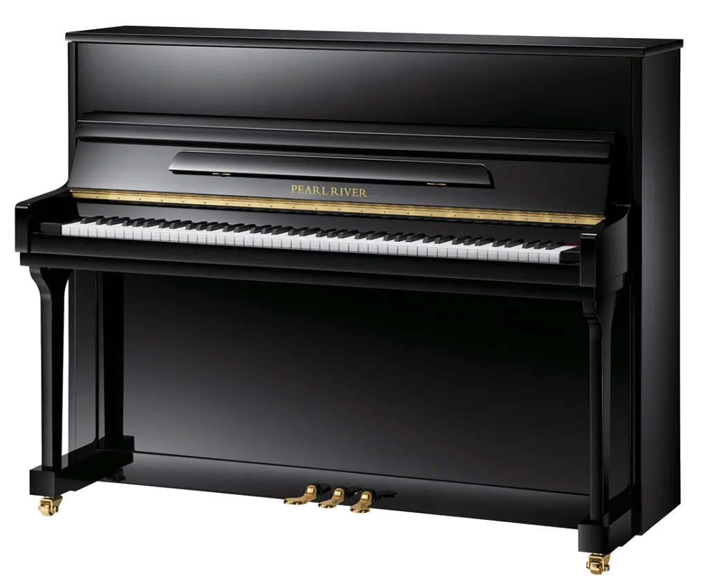 Pearl River UP115M5 Upright Piano – Polished Ebony