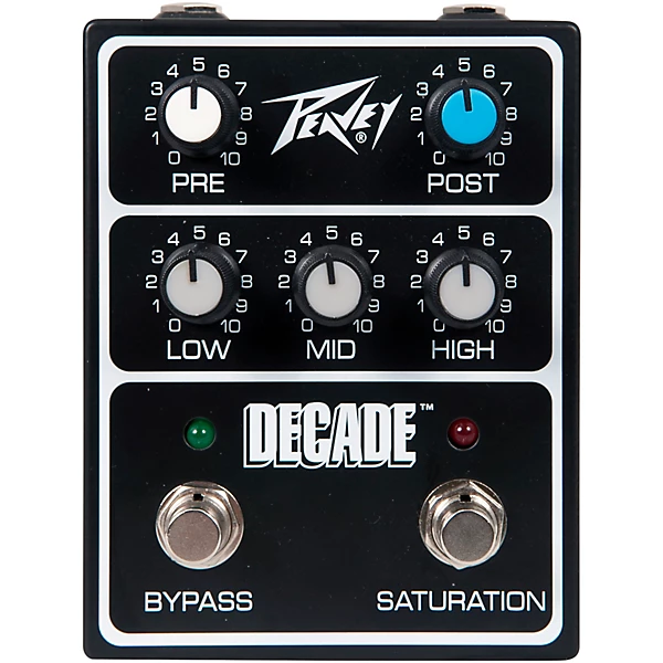 Peavey Decade Preamp Pedal Black — view 1