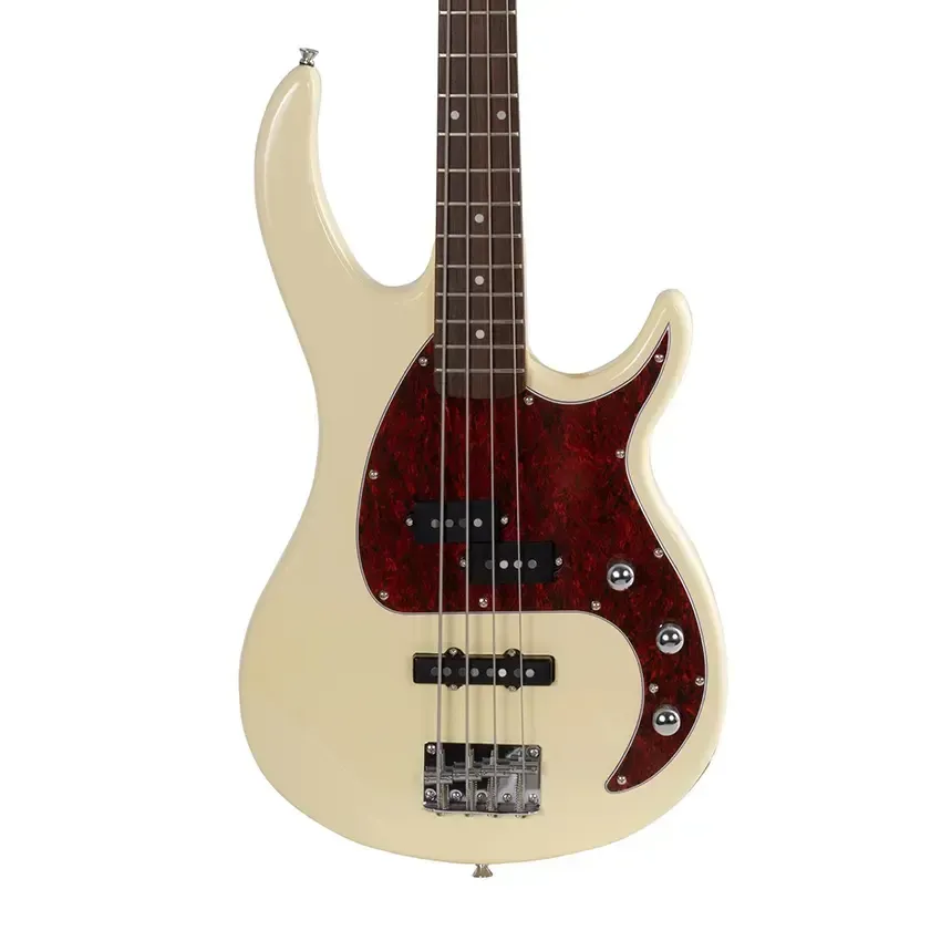 Peavey Milestone Series 4 String Bass Guitar - Ivory — view 1