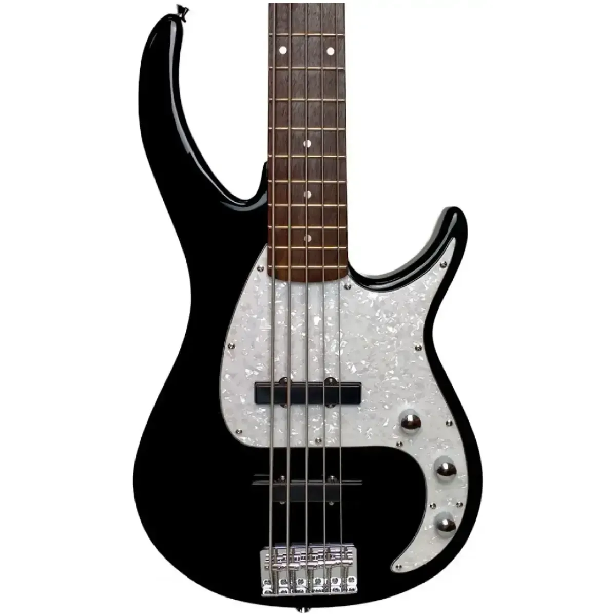 Peavey Milestone 5 BXP 5-String Electric Bass Guitar - Black — view 1