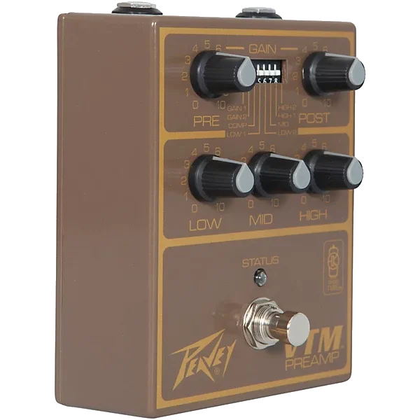 Peavey VTM Preamp Pedal Brown and Gold — view 2
