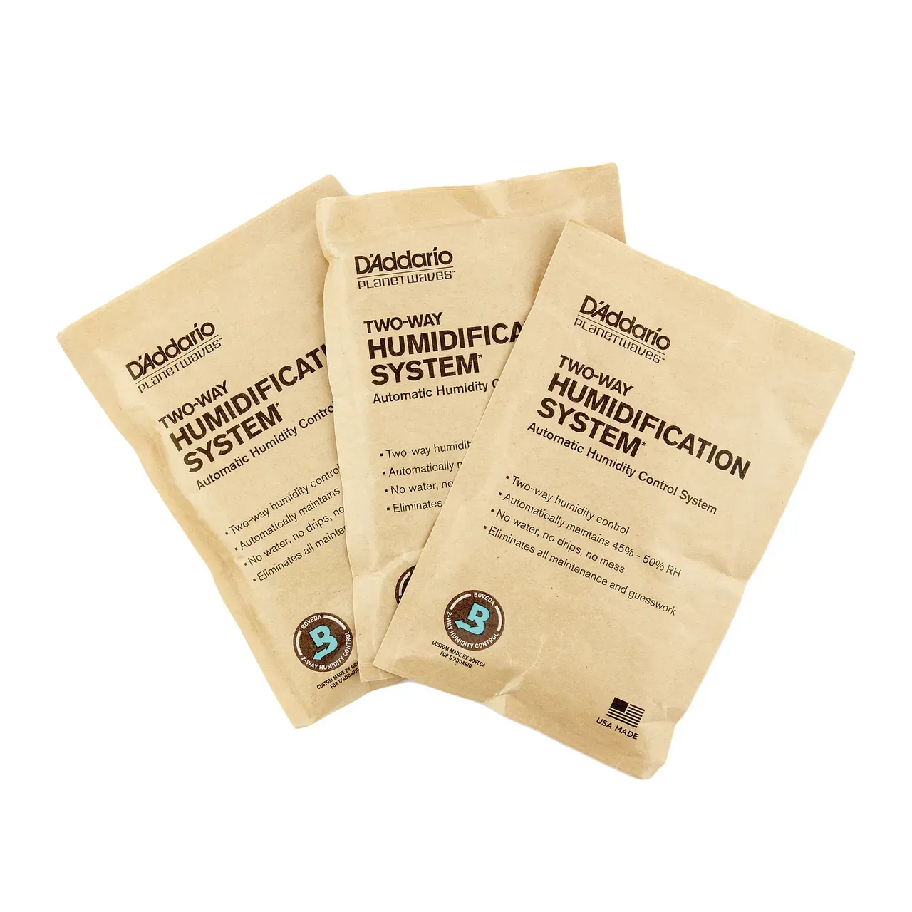Planetwaves PWHPRP03 Standard Refill Packet - 3 Pack for Humidipak