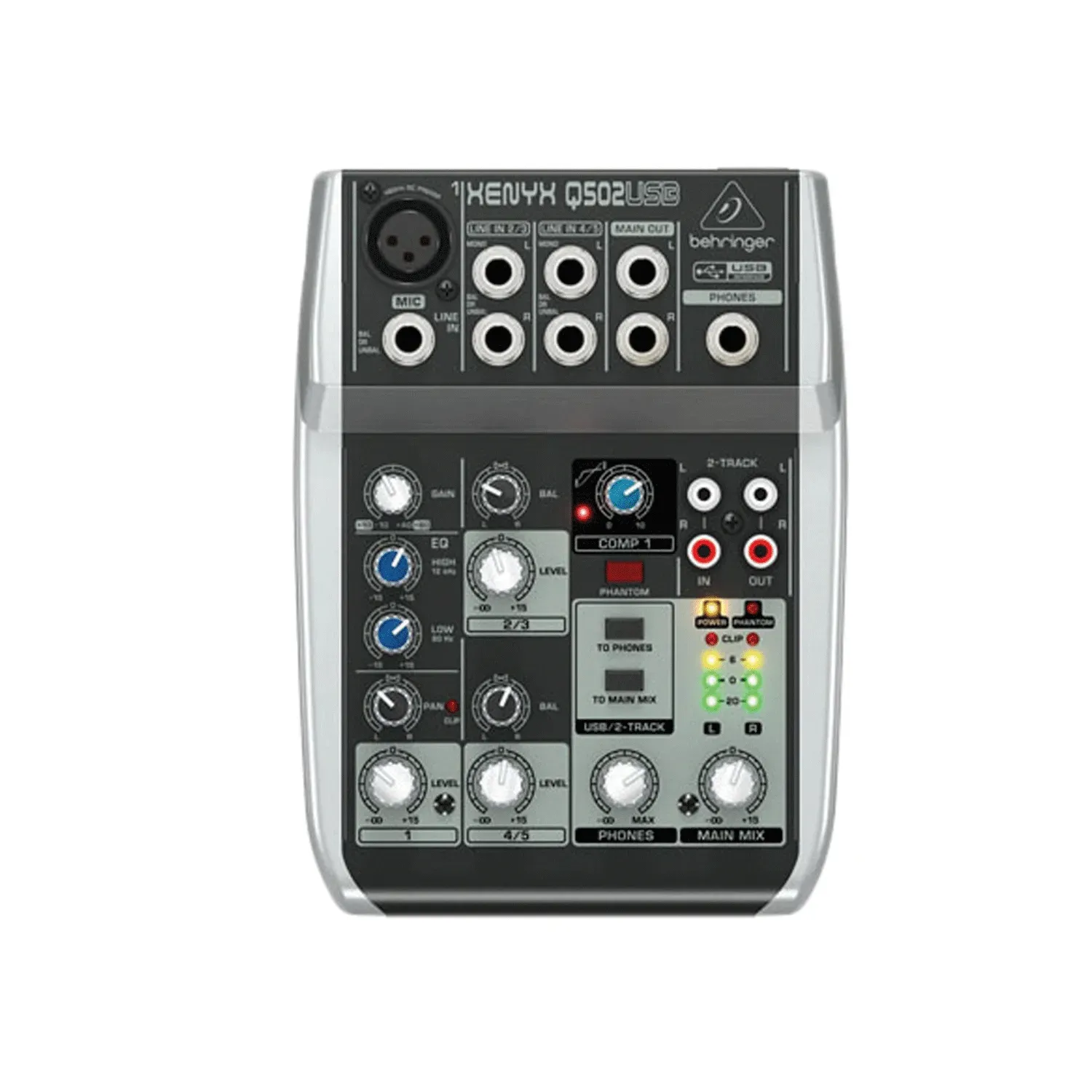Behringer Q502 USB Mixer — view 1