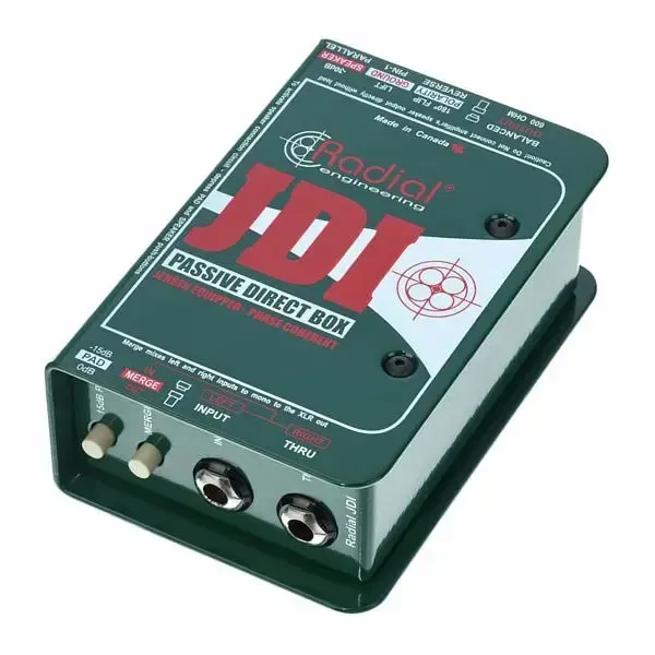 Radial JDI Jensen-equipped 1-channel Passive Instrument Direct Box — view 2