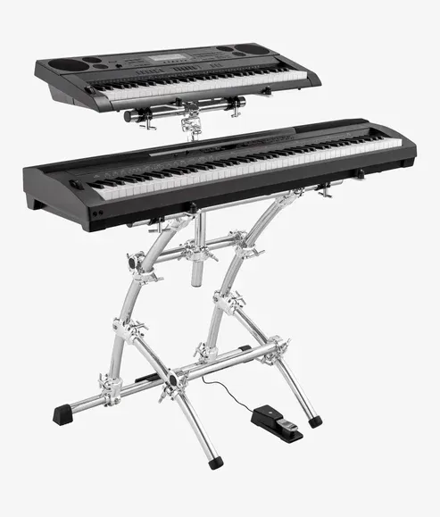 Gibraltar Double Keytree 2 Tier Keyboard Stand — view 3