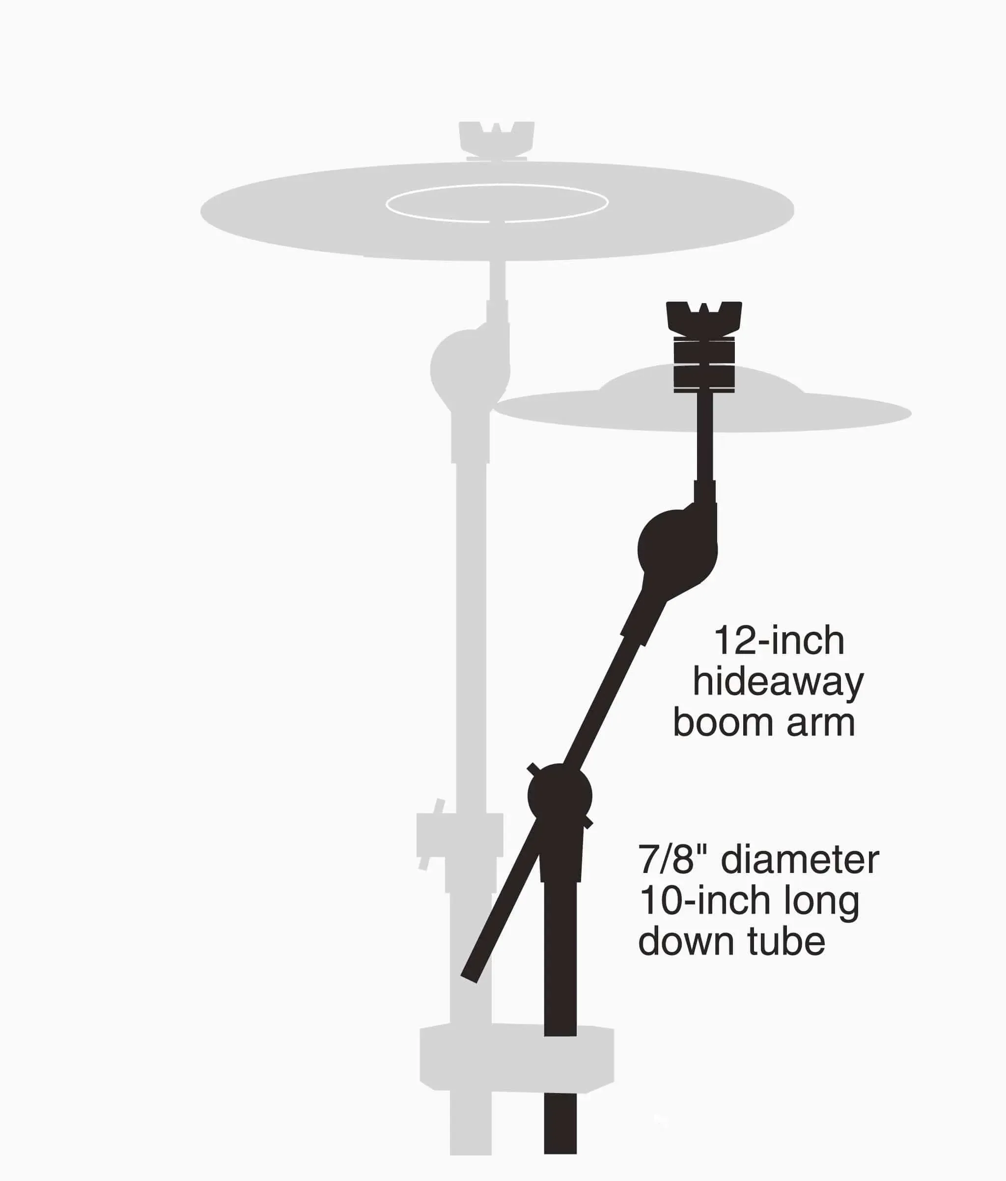 GIBRALTAR MINI CYMBAL HOLDER ARM — view 2