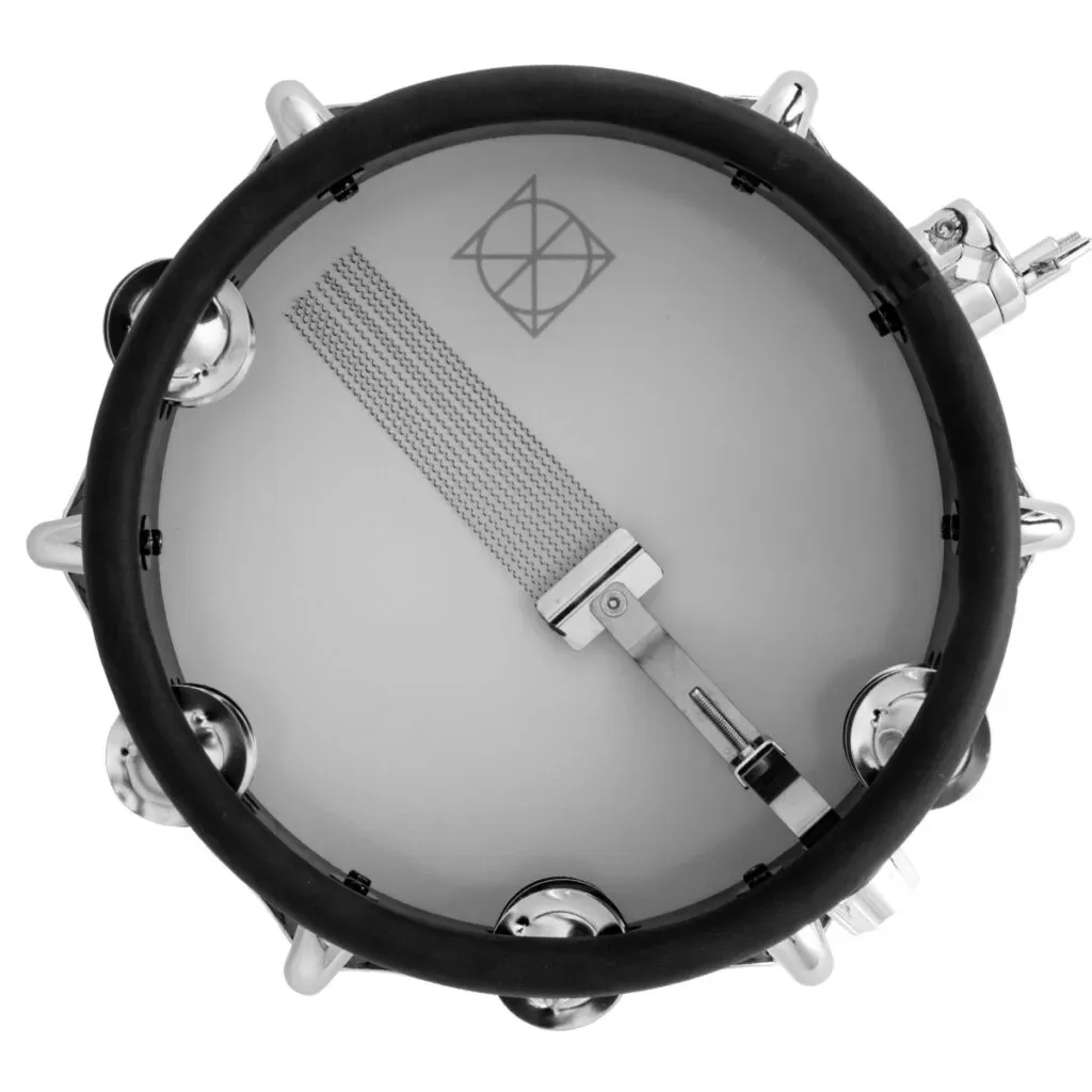 Dixon Little Roomer Snare Drum 3.5x10 inch W/Jingles Black Coal — view 3
