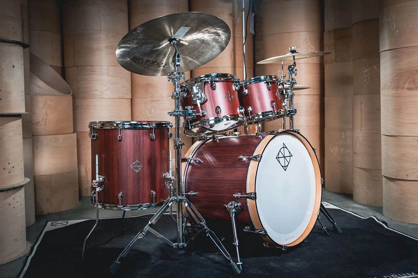 Dixon Cornerstone Select 4 Piece Kit - American Rose Wood — view 2