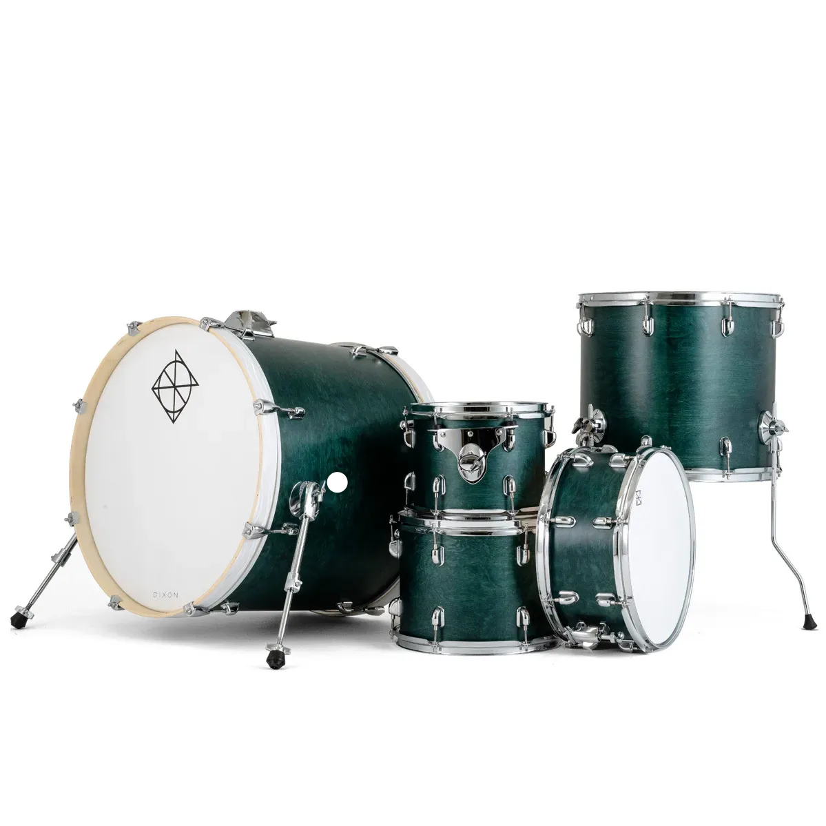Dixon Drums Spark 5 Piece Birch Shell Pack - Green