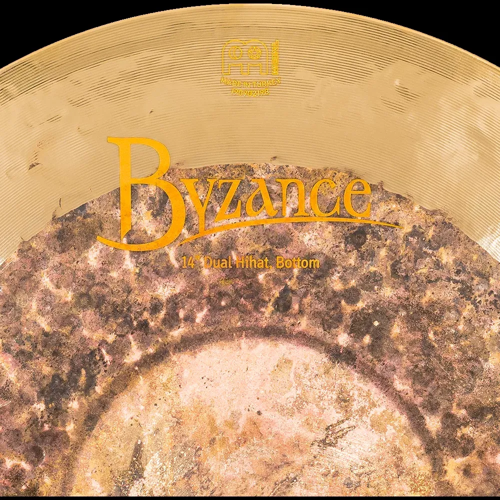 Meinl Cymbals 14 inch Byzance Dual Hi-hat Cymbals — view 10