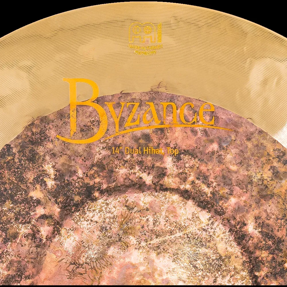 Meinl Cymbals 14 inch Byzance Dual Hi-hat Cymbals — view 7
