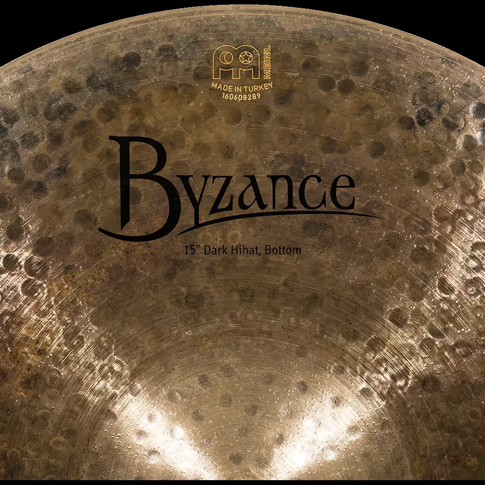 Meinl Byzance Dark 15 inch Hi-Hats — view 10