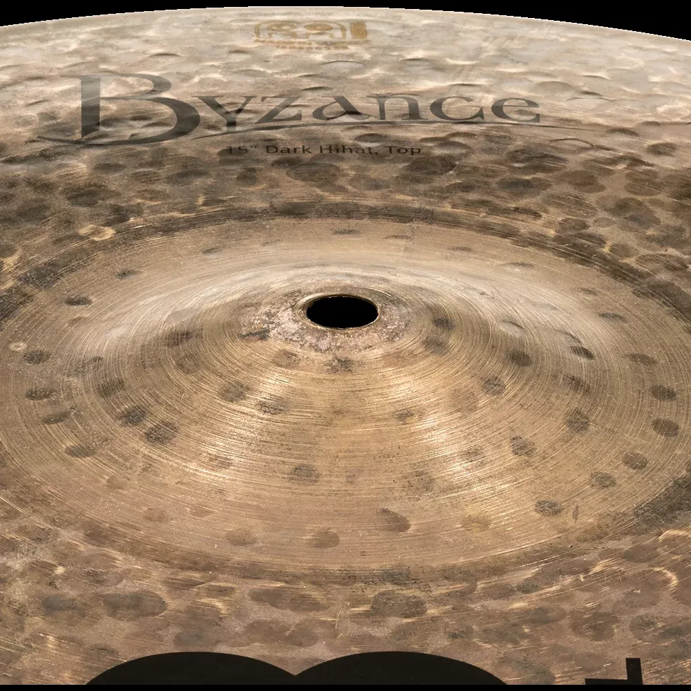 Meinl Byzance Dark 15 inch Hi-Hats — view 4