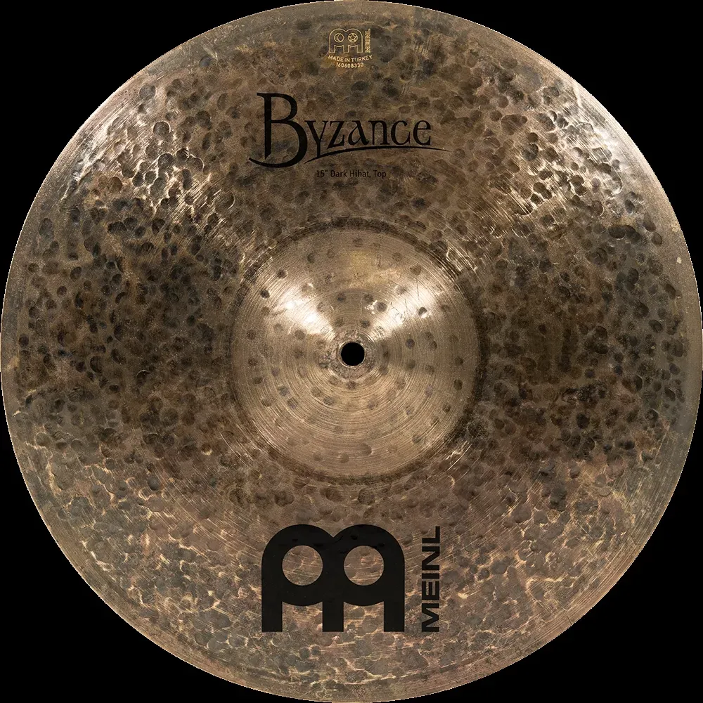 Meinl Byzance Dark 15 inch Hi-Hats — view 5