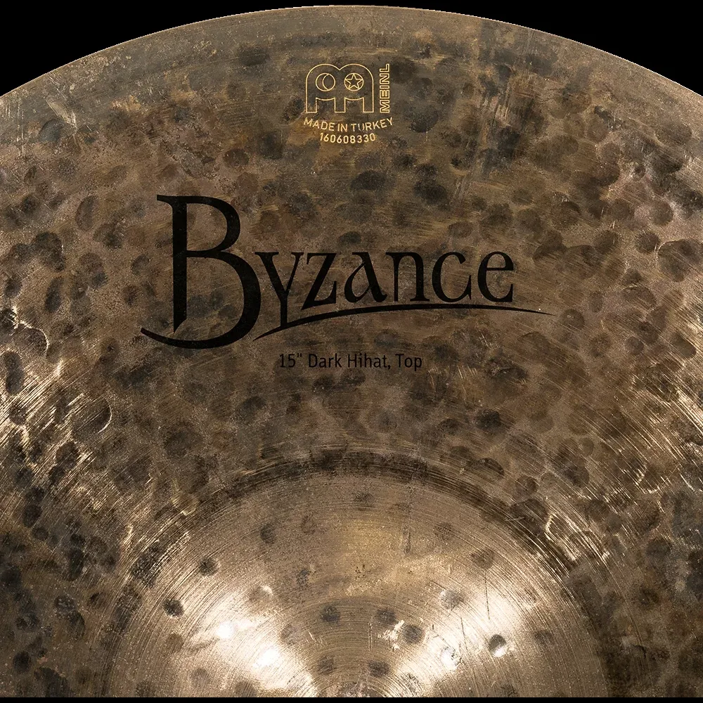 Meinl Byzance Dark 15 inch Hi-Hats — view 7
