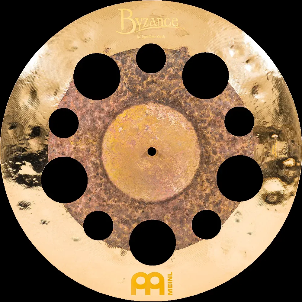 Meinl Cymbals 18 inch Byzance Dual Trash Crash Cymbal — view 1