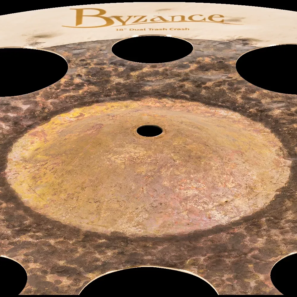 Meinl Cymbals 18 inch Byzance Dual Trash Crash Cymbal — view 4