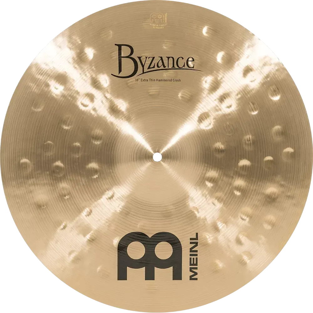 Meinl 18 inch Byzance Traditional Extra Thin Hammered Crash