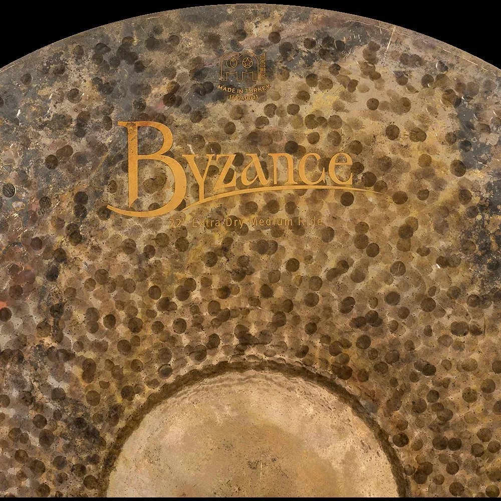 Meinl 22 inch Byzance Extra-Dry Medium Ride Cymbal — view 4